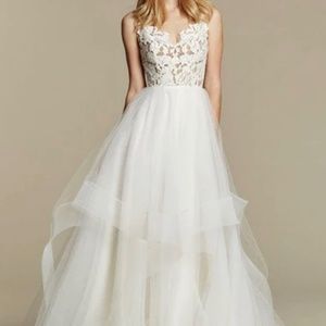 Hailey Page Halo dress in blush/nude size 4